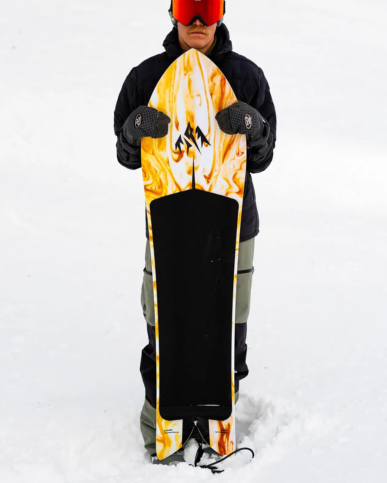 jones-snowboards-mountain-surfer-snowboard-2025-senza-attacchi image 3