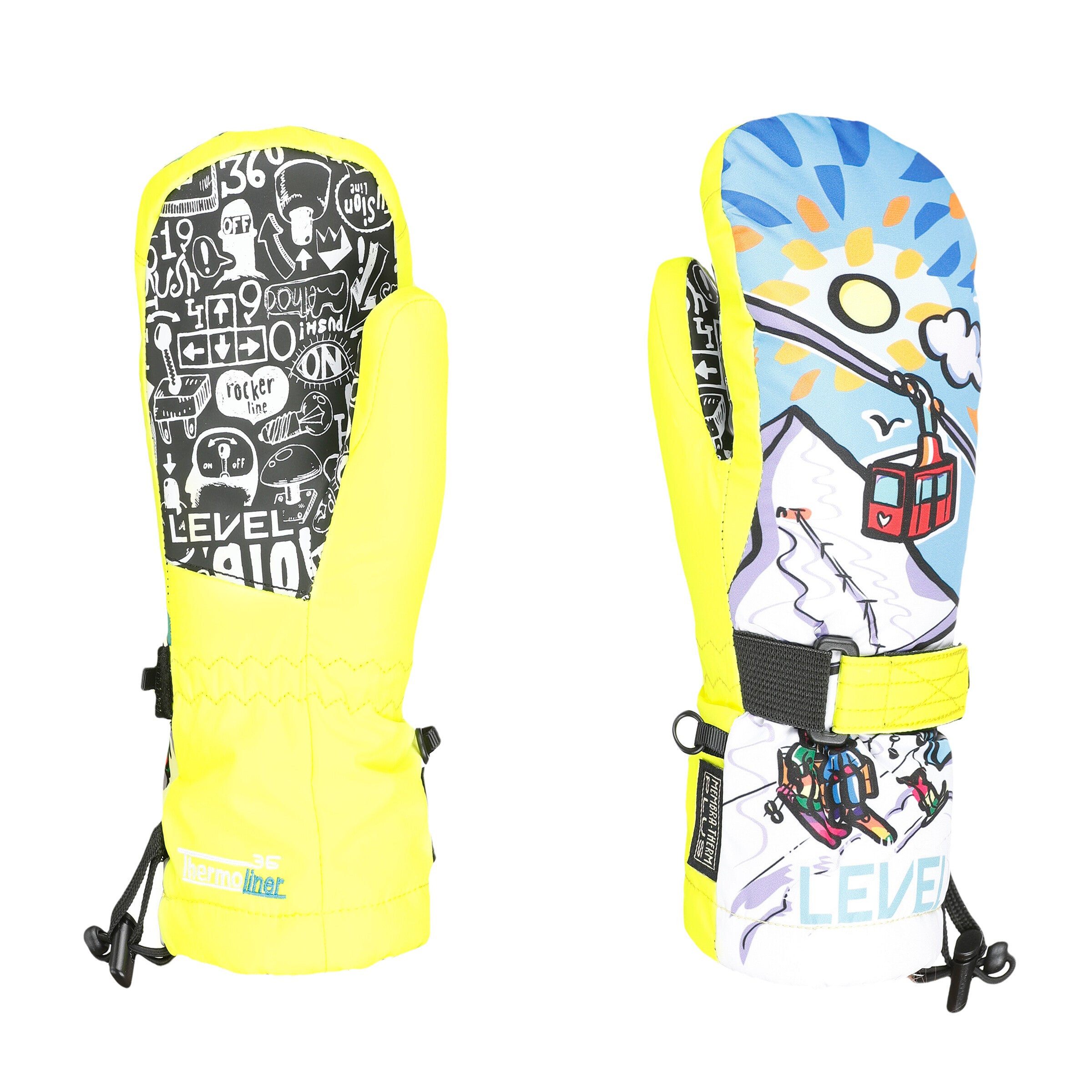 level-junior-mitten-muffole-da-sci-bambino image 7