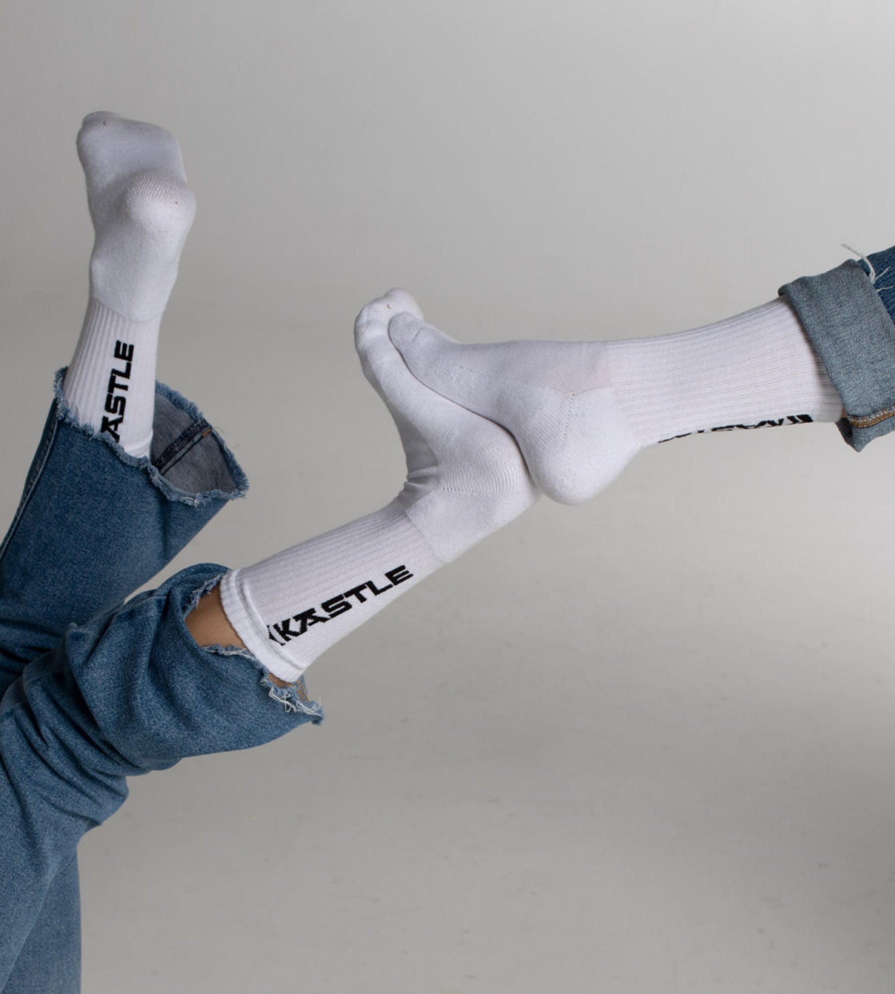 k-stle-white-socks-calzini-tennis image 2