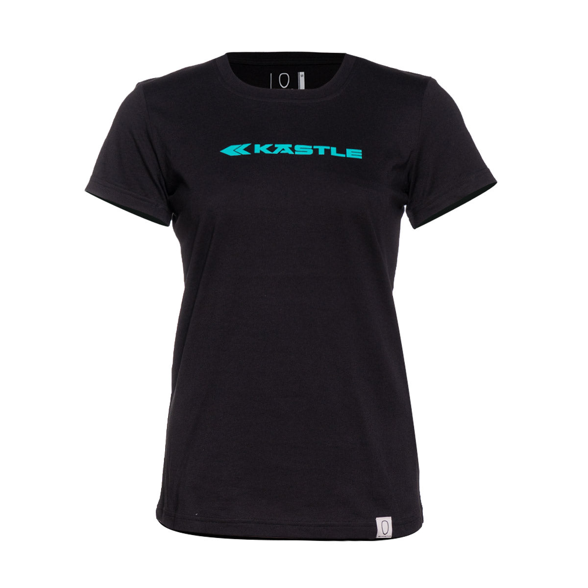 k-stle-t-shirt-logo-mint-donna-cotone-nero image 1