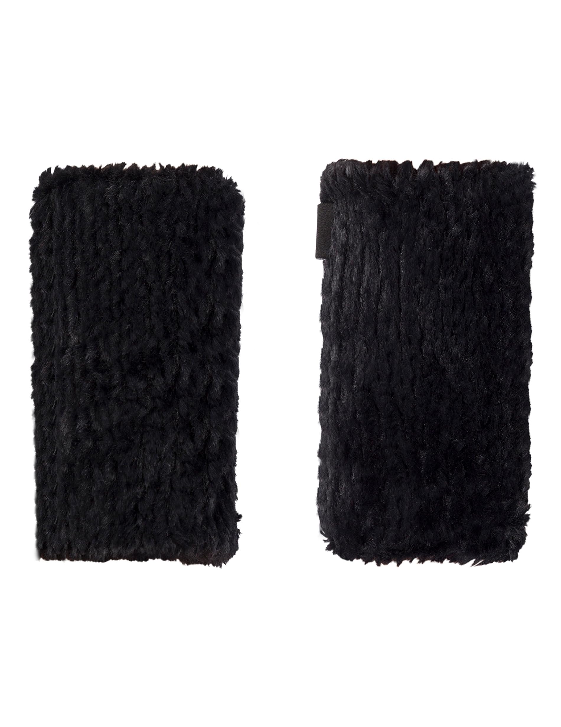 rossignol-glam-guanti-donna-pelliccia-sintetica-nero-taglia-unica image 1
