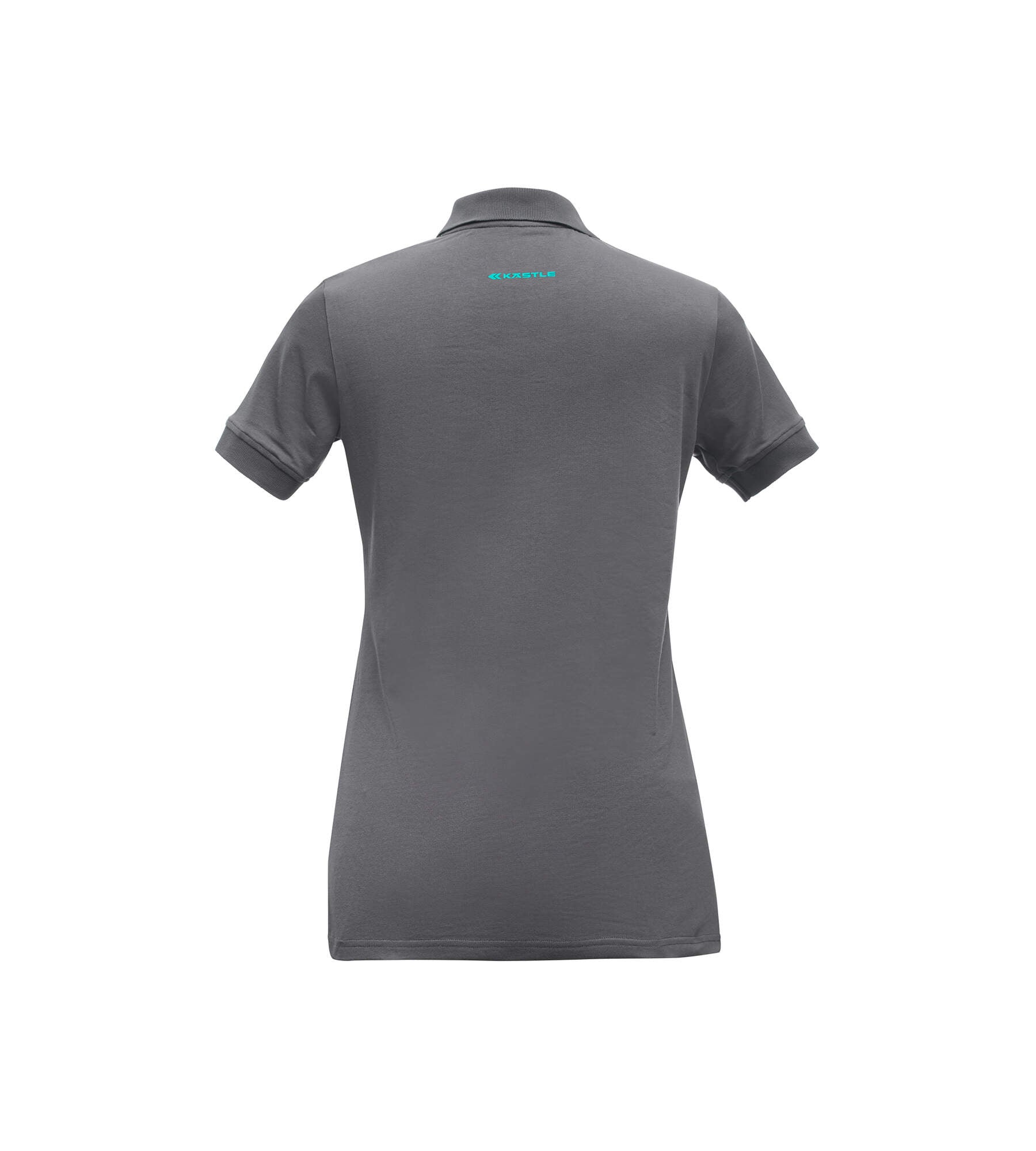 k-stle-polo-donna-cotone-stretch-grigia image 2