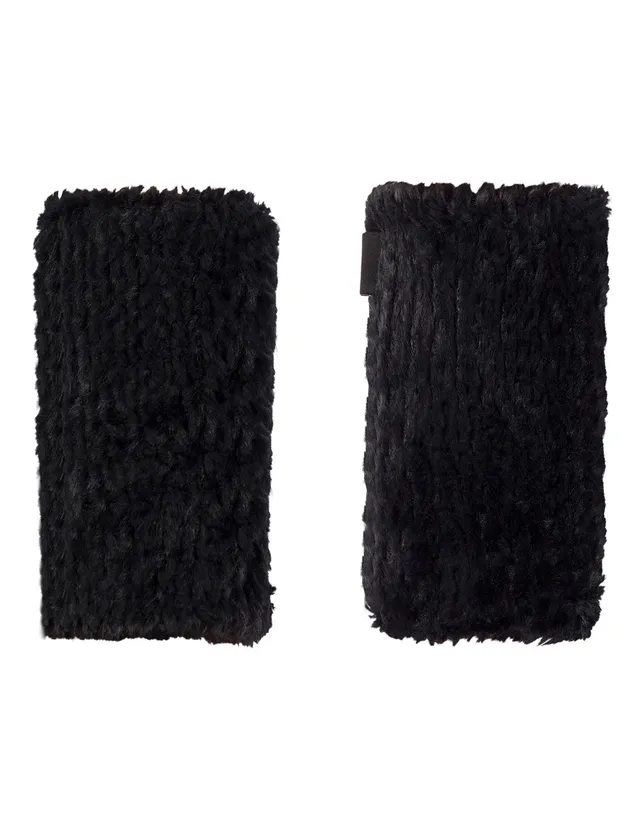 rossignol-glam-guanti-donna-pelliccia-sintetica-nero-taglia-unica image 1