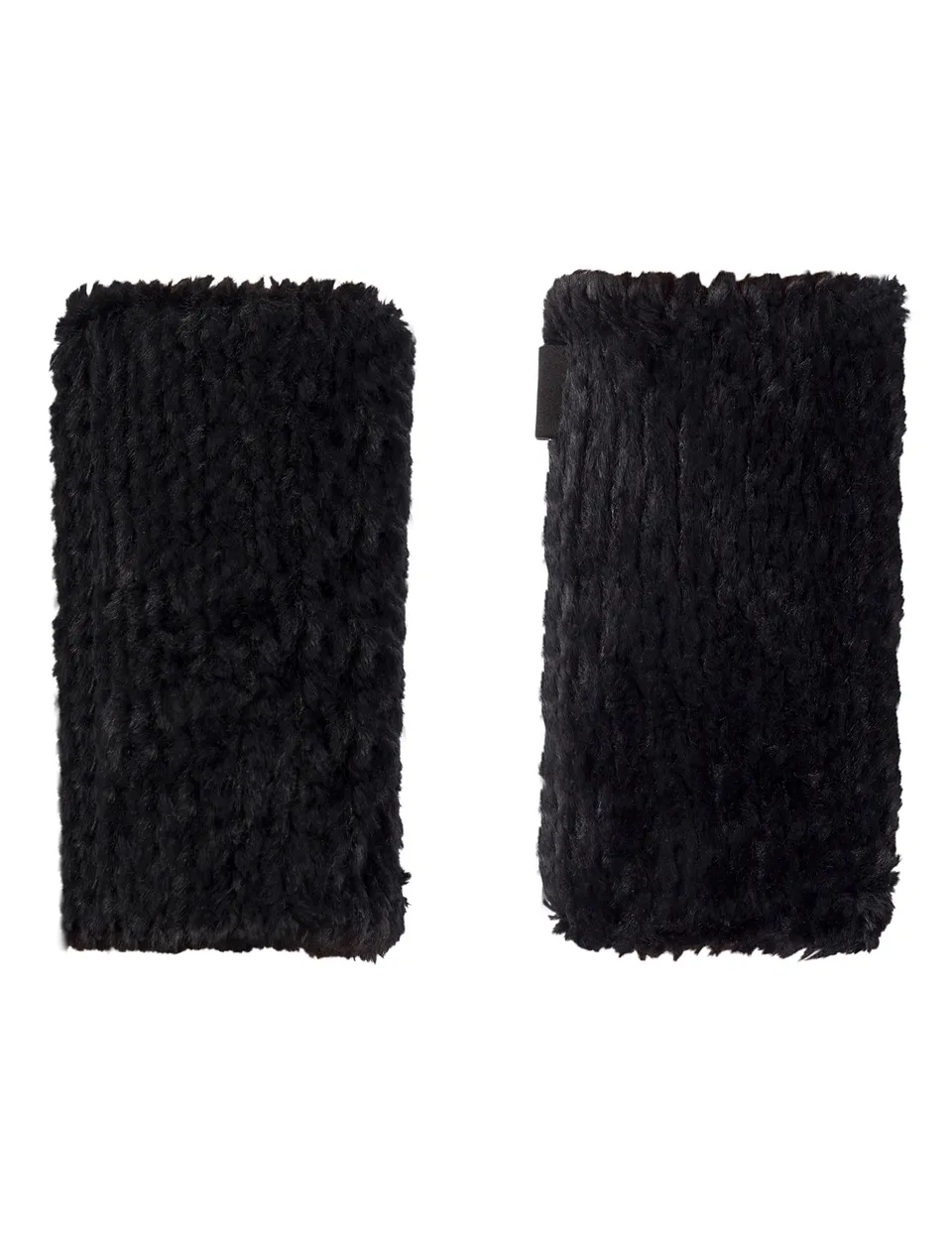 rossignol-glam-guanti-donna-pelliccia-sintetica-nero-taglia-unica image 1