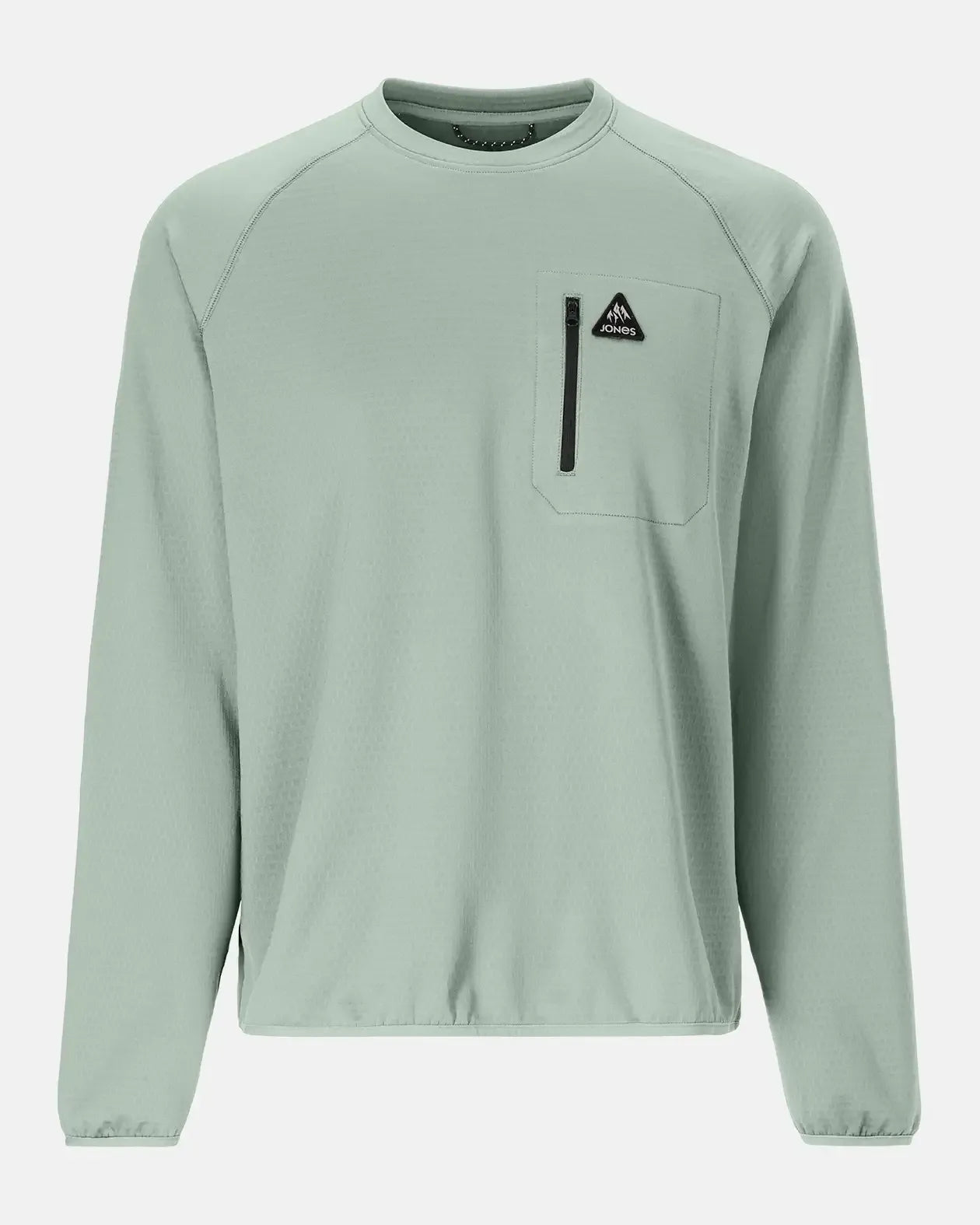 jones-snowboards-men-s-flagship-grid-fleece-crew-pile-uomo image 5