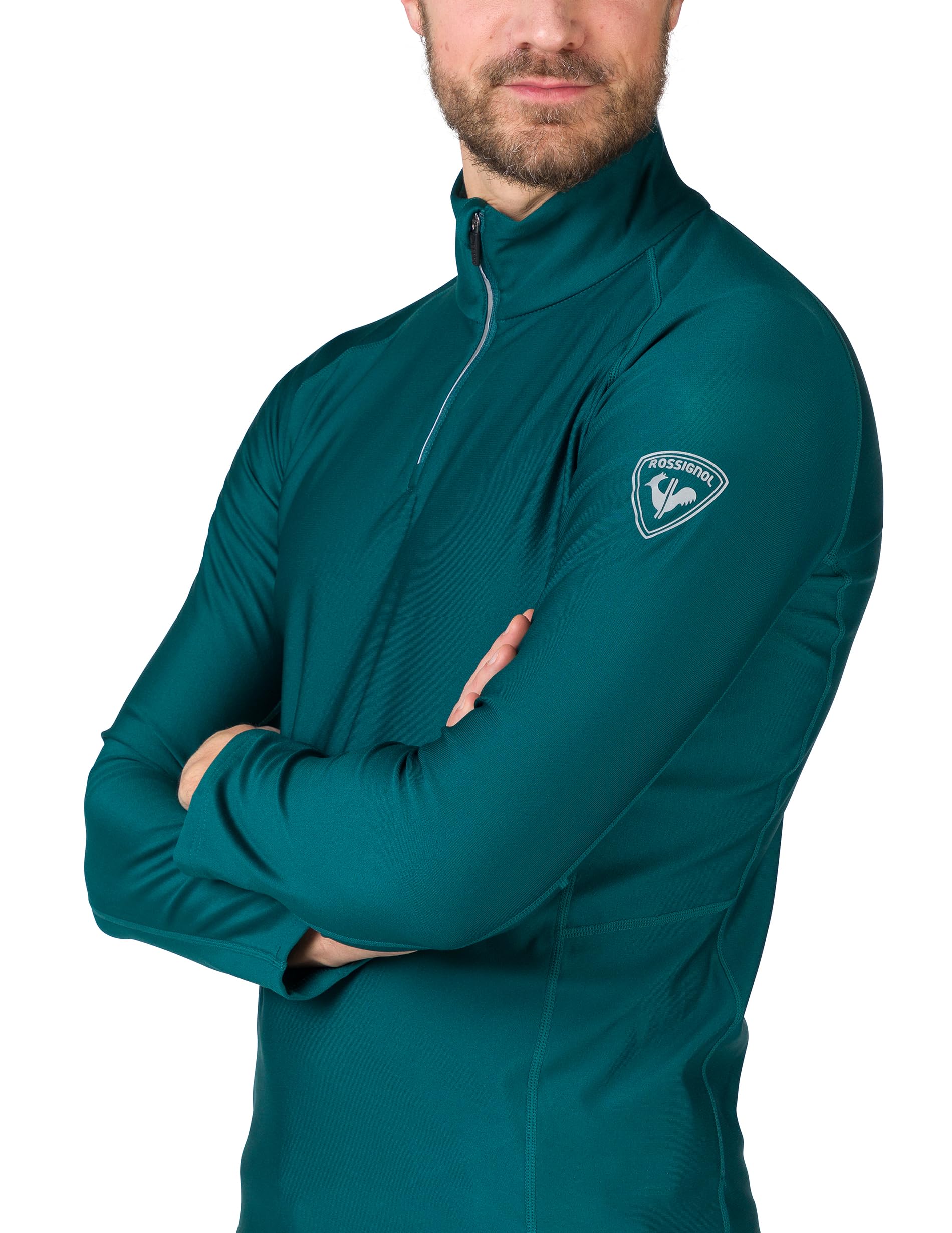 rossignol-classique-1-2-zip-pile-uomo-2 image 3