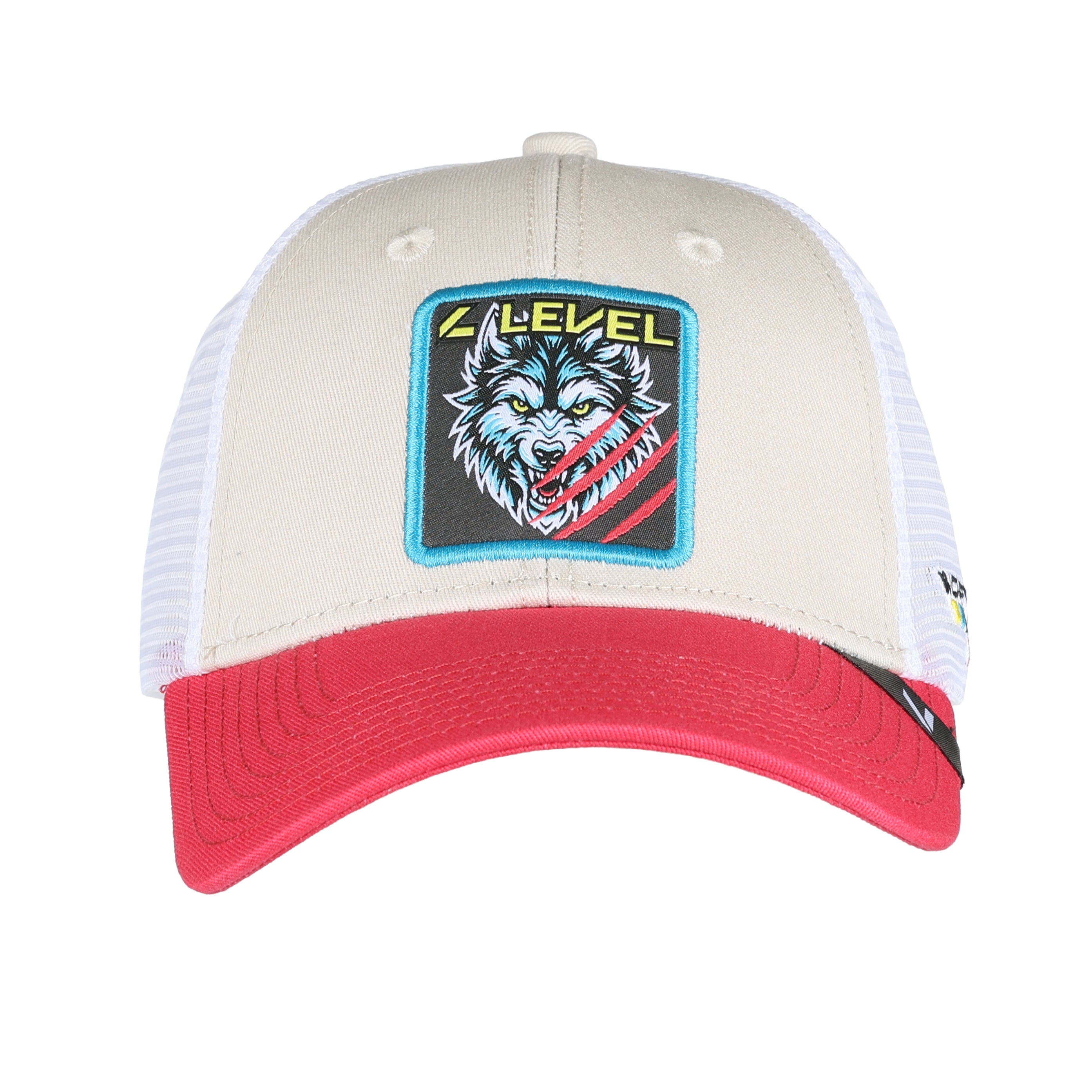 level-cap-mesh-wolf-cappellino-trucker-lifestyle image 3