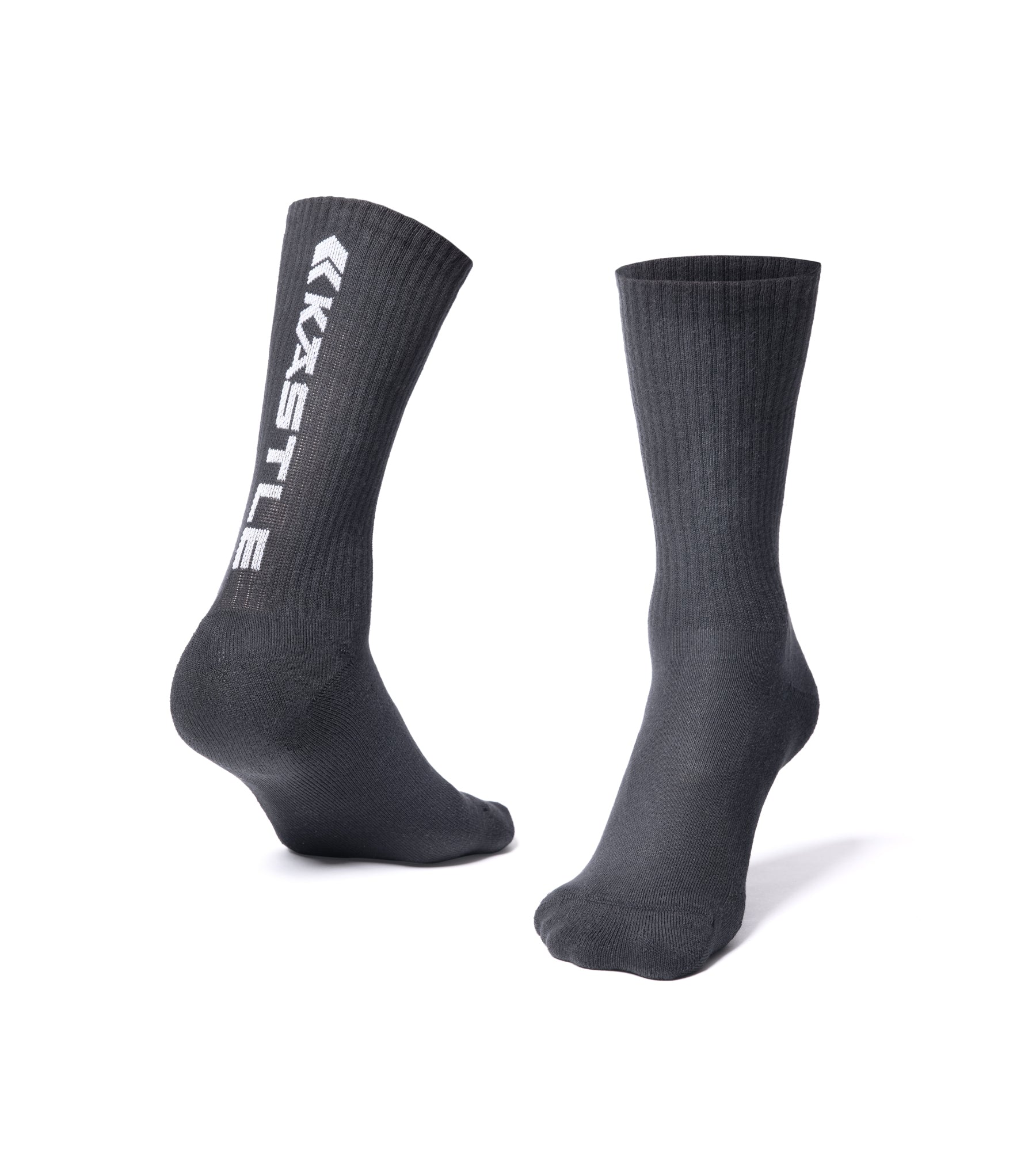 k-stle-black-socks-calze-everyday-in-cotone-bio image 1
