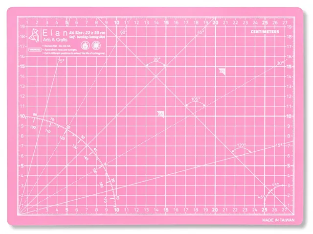 elan-tappetino-da-taglio-a4-rosa-22x30-cm-5-strati-autorigenerante image 1