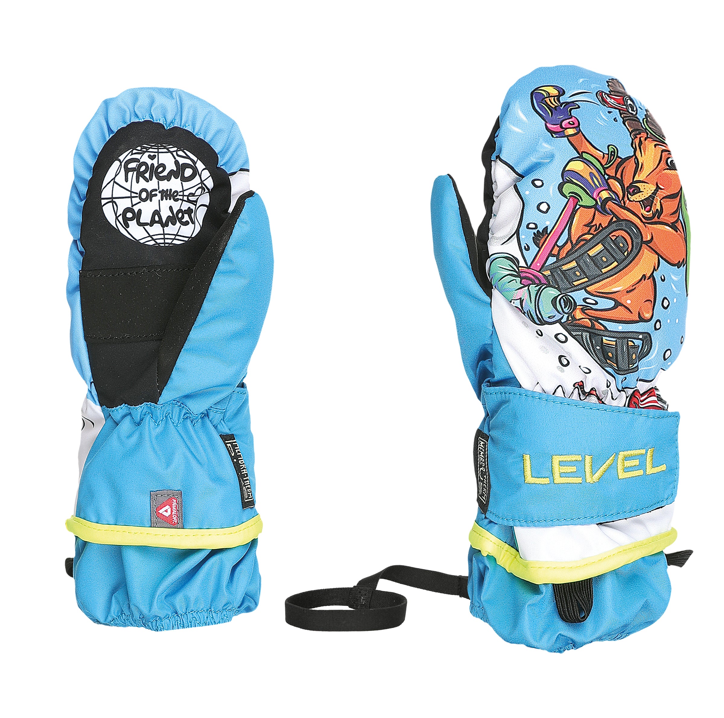 level-animal-mitten-muffole-sci-junior-sostenibili image 1