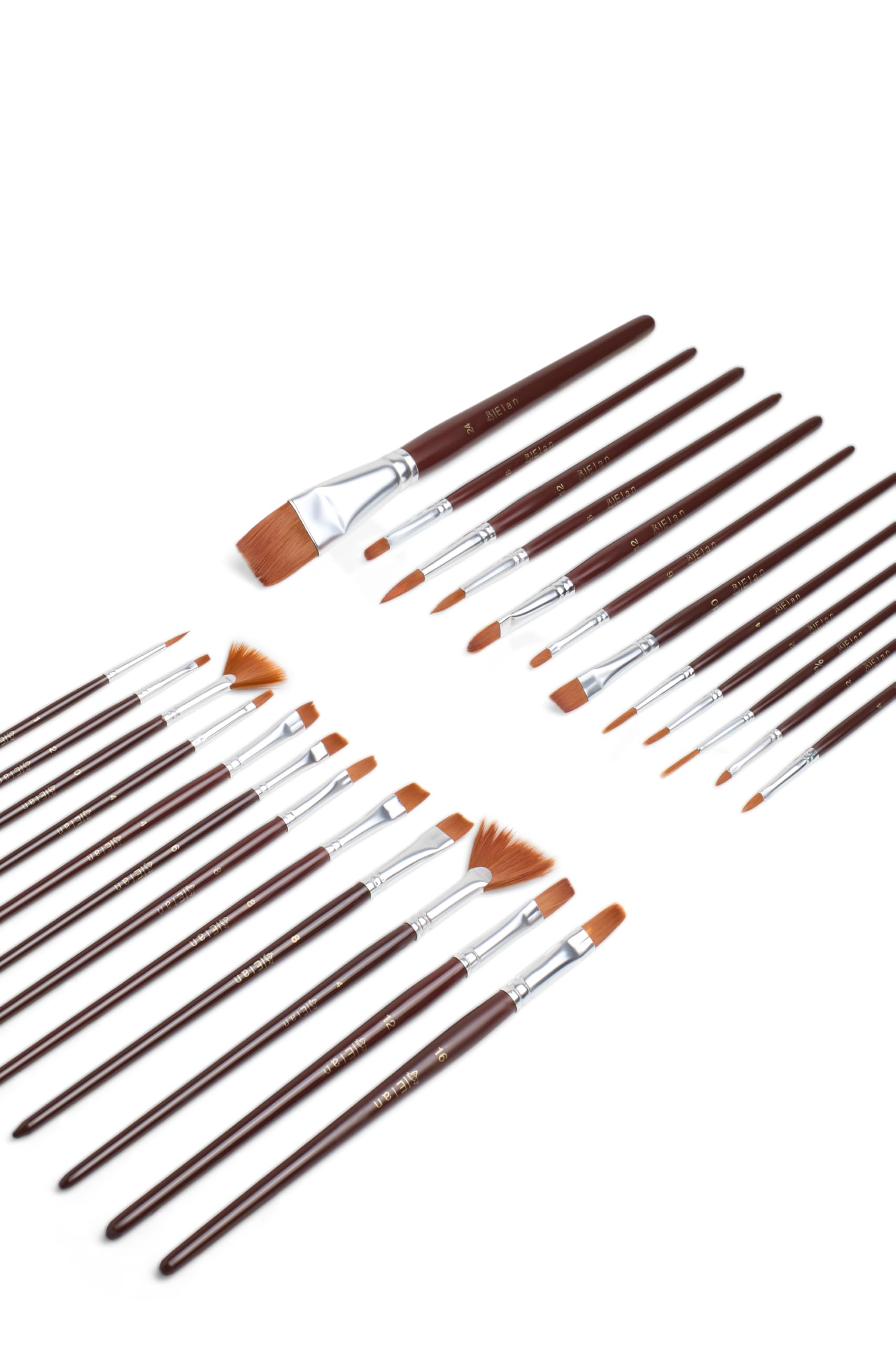 elan-set-5-pennelli-angolati-sintetici-nylon-per-acrilico image 5