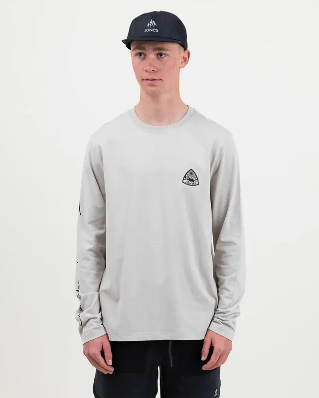 jones-snowboards-graphic-organic-cotton-long-sleeve-t-shirt-manica-lunga-unisex image 1