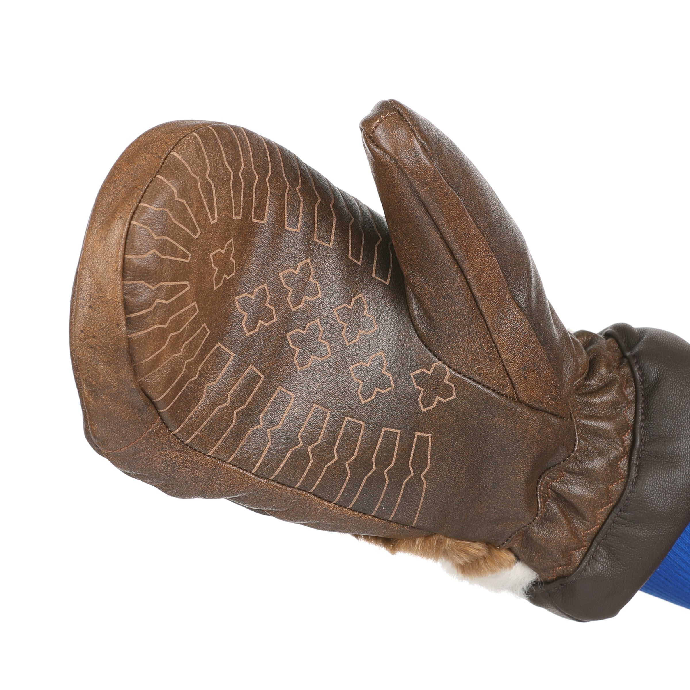 level-rexford-utah-mitten-guanto-a-manopola-in-pelle-di-capra-uomo-stile-vintage image 7