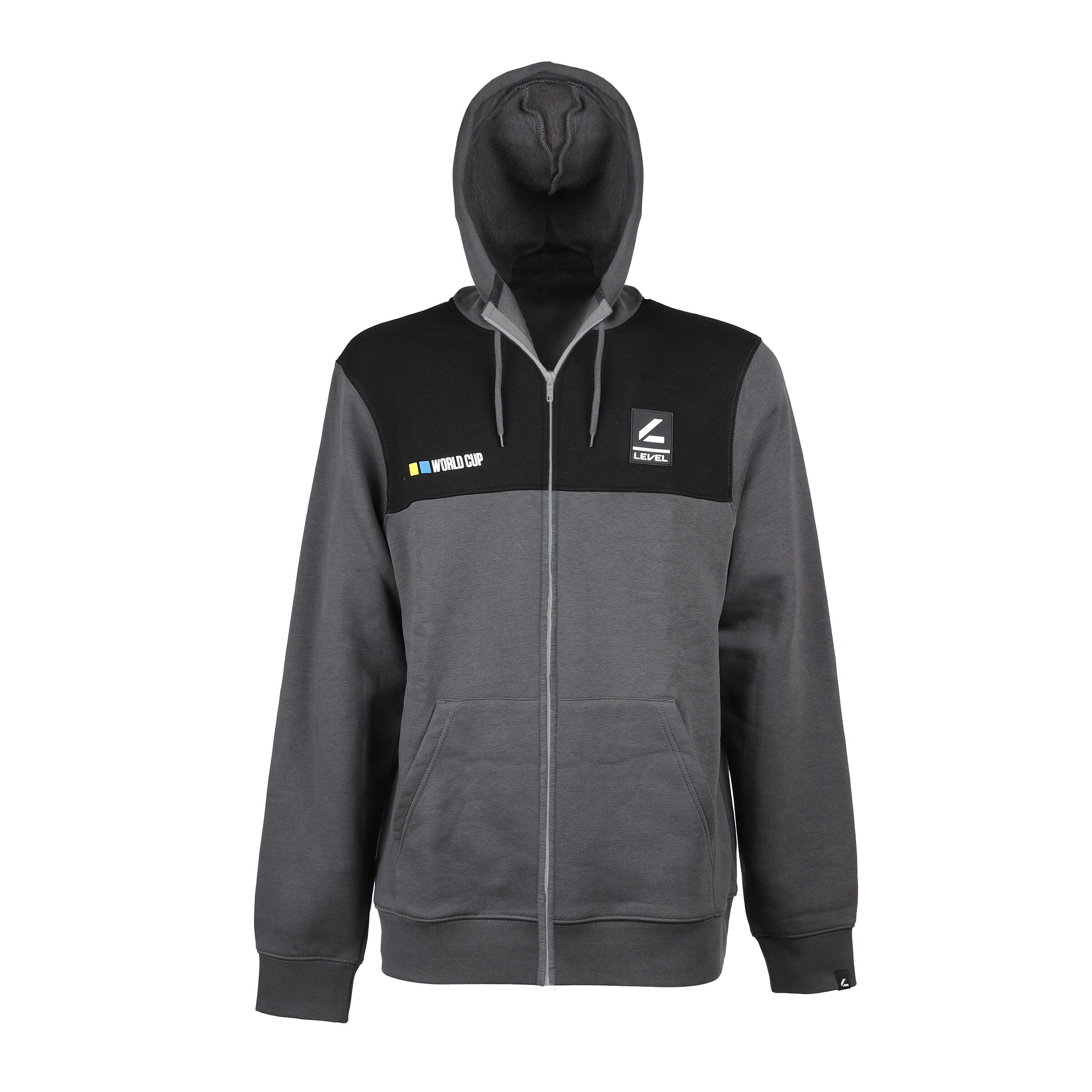 level-logo-hoodie-felpa-con-cappuccio-world-cup image 1