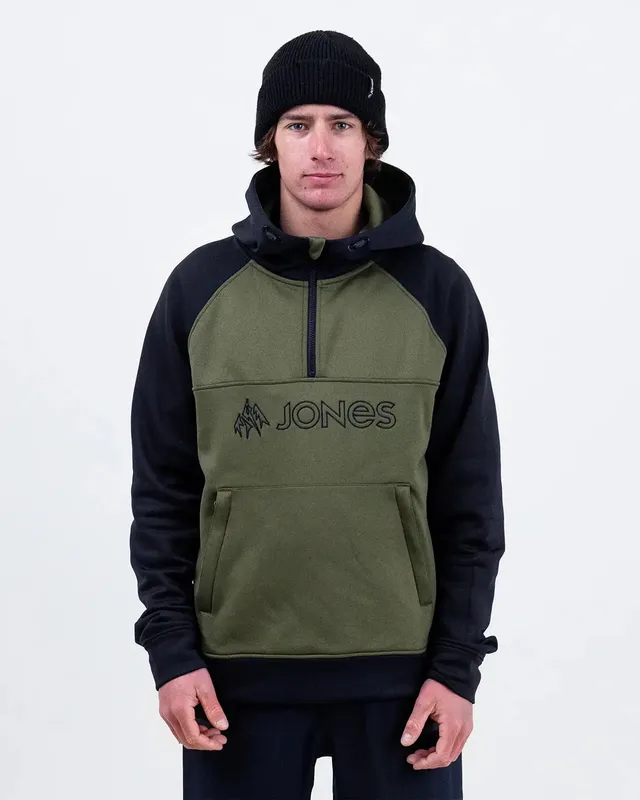 jones-snowboards-men-s-recycled-fleece-riding-hoodie-2026-felpa-in-pile-riciclat image 1