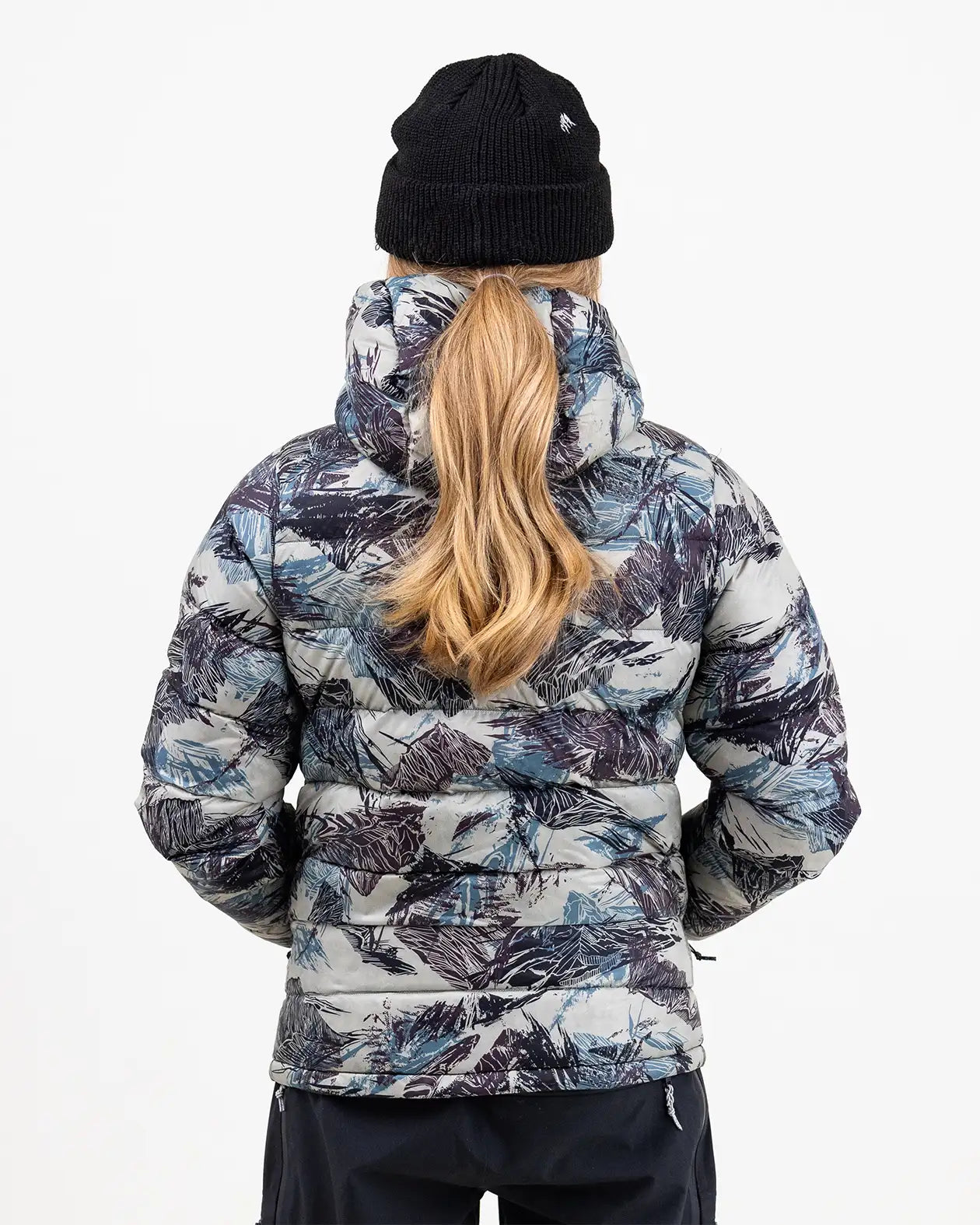 jones-snowboards-re-up-recycled-down-hoodie-donna-2026 image 5