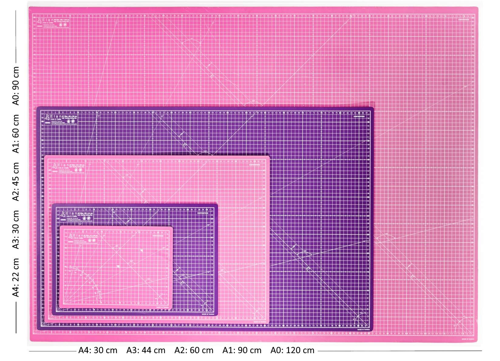 elan-tappetino-da-taglio-a4-rosa-22x30-cm-5-strati-autorigenerante image 5