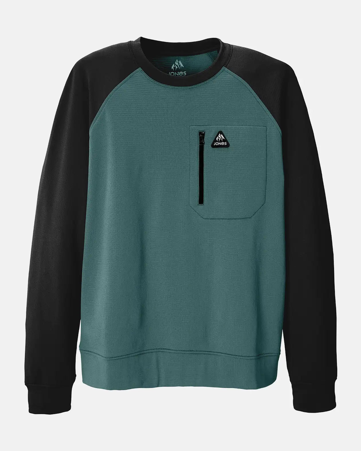 jones-snowboards-flagship-recycled-grid-fleece-crew-uomo-2026 image 5