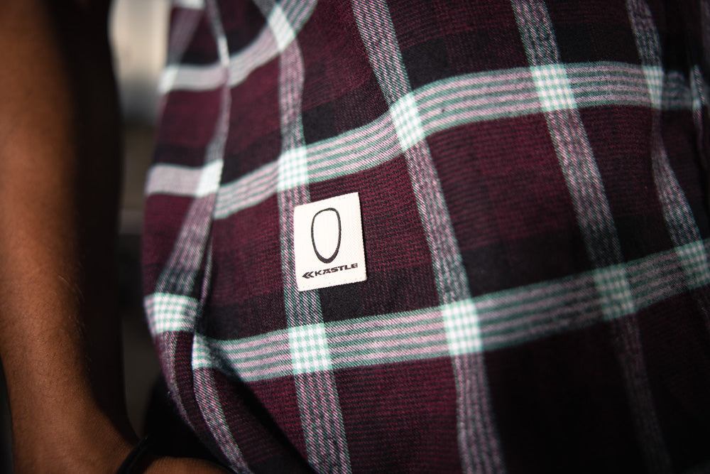 k-stle-flannel-shirt-short-men-camicia-uomo image 4
