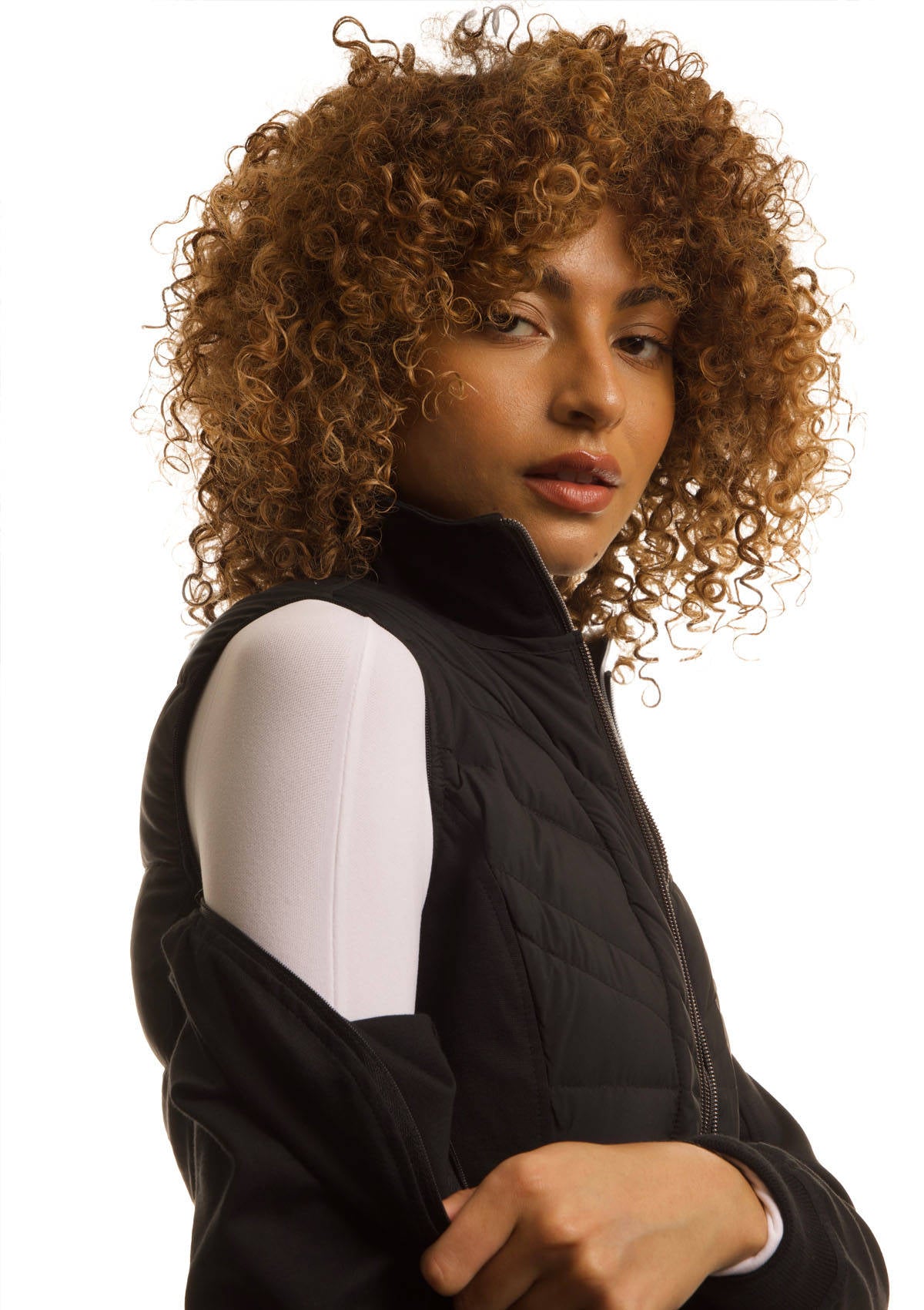 vist-tory-piumino-4-in-1-donna-maniche-staccabili-nero image 2