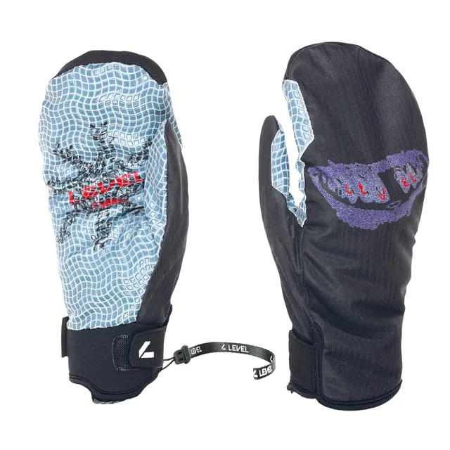 level-mat-j-vancer-pro-model-web-mitten-manopola-da-snowboard-unisex-design-comi image 1