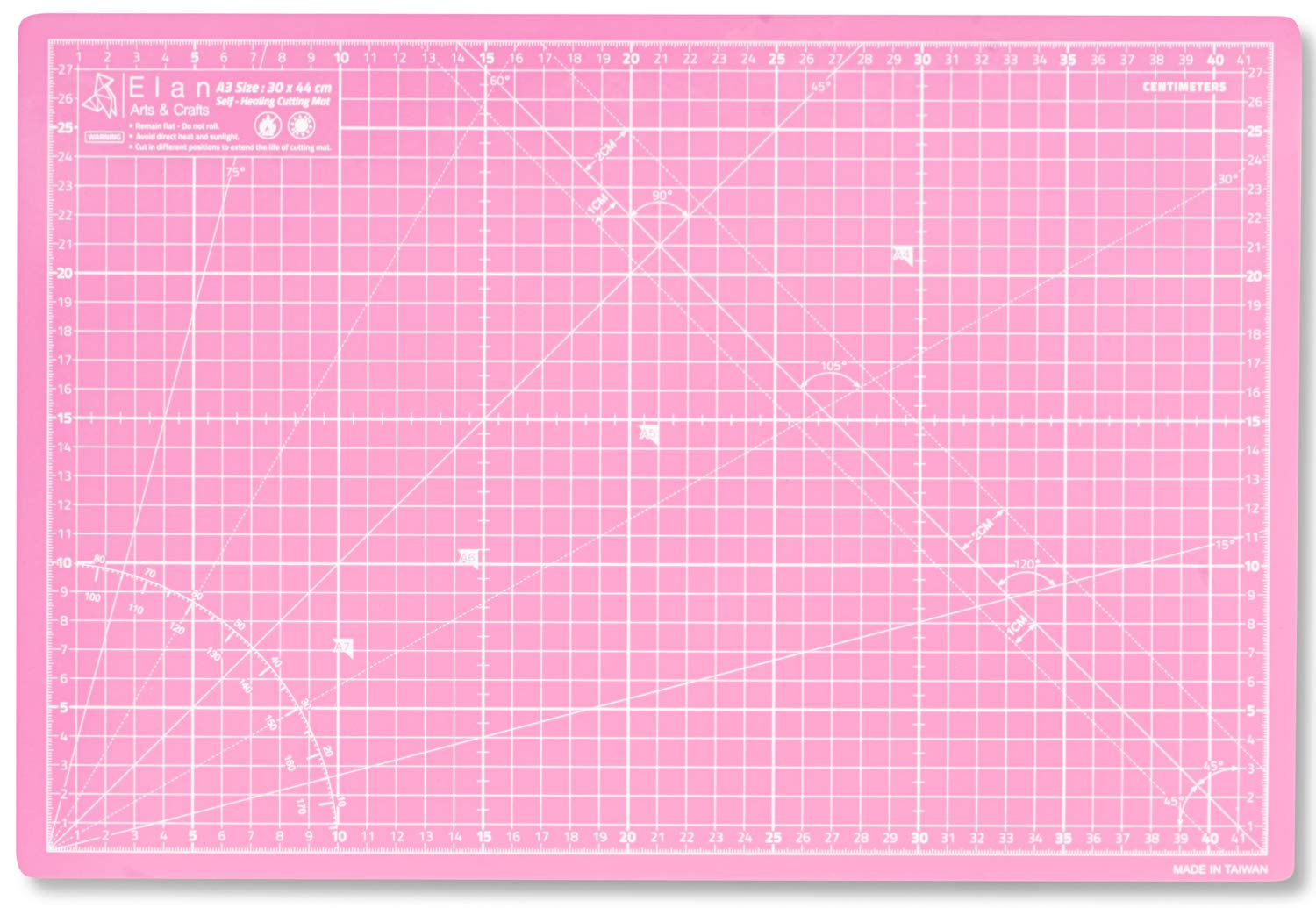 elan-tappetino-da-taglio-a4-rosa-22x30-cm-5-strati-autorigenerante image 8