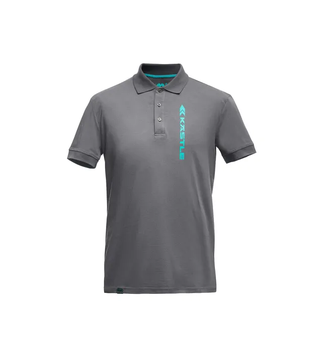 k-stle-polo-men-polo-uomo-grigia-in-cotone-stretch image 1