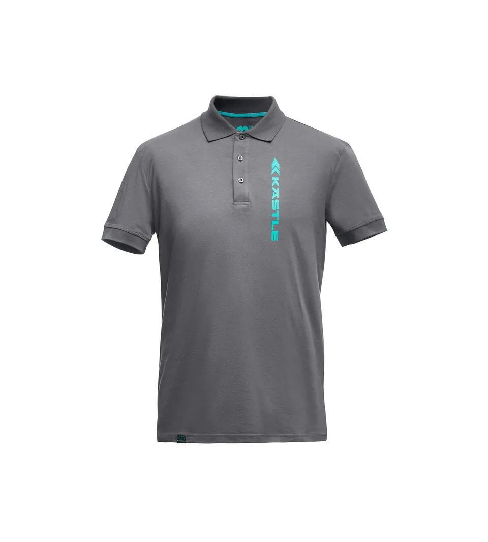 k-stle-polo-men-polo-uomo-grigia-in-cotone-stretch image 1