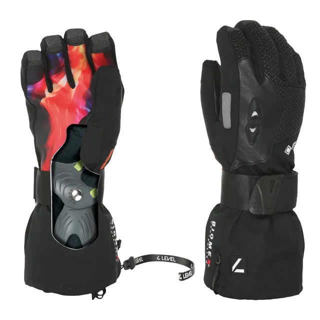 level-super-pipe-gtx-glove-guanto-da-snowboard-uomo-con-protezione-biomex-gore-t image 1