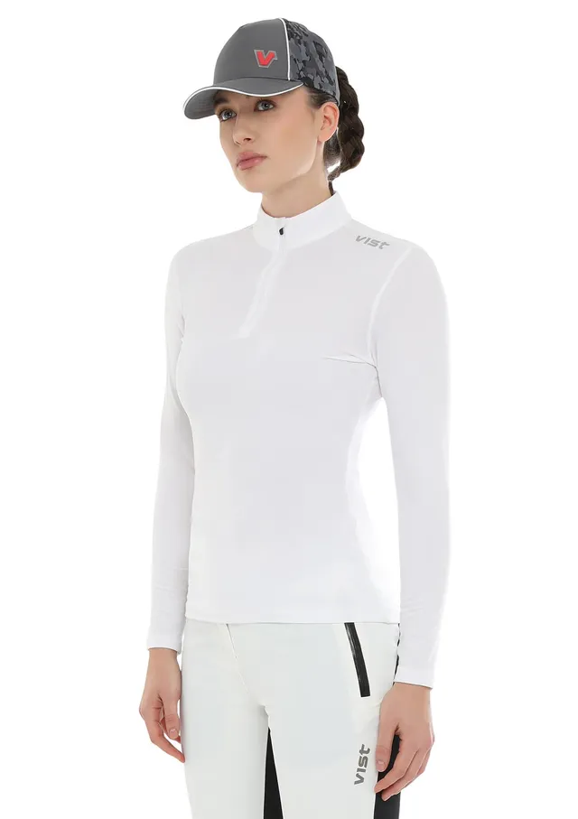 vist-enbasis-half-zip-base-layer-donna-primo-strato-termico image 1