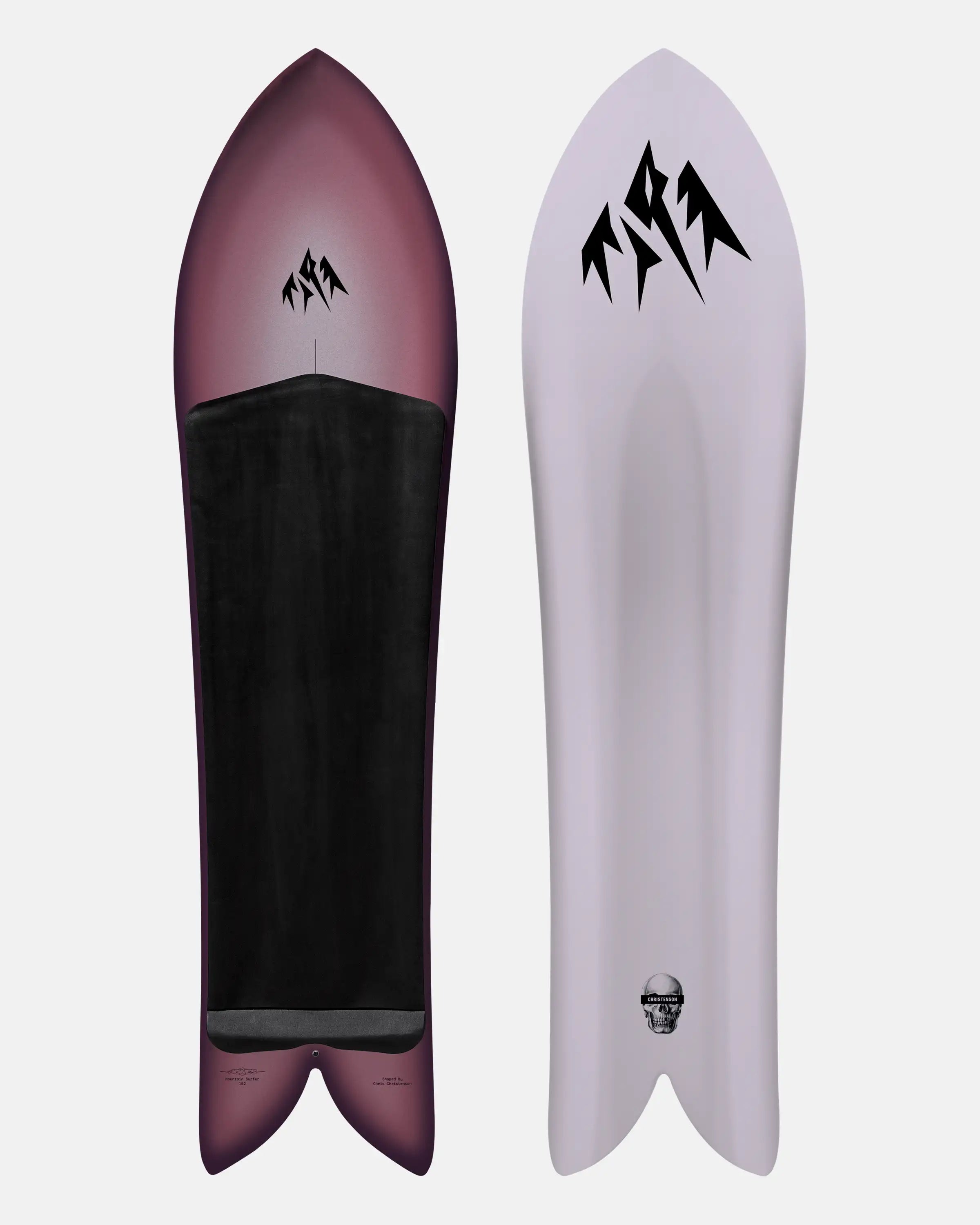 jones-snowboards-mountain-surfer-snowboard-senza-attacchi image 1