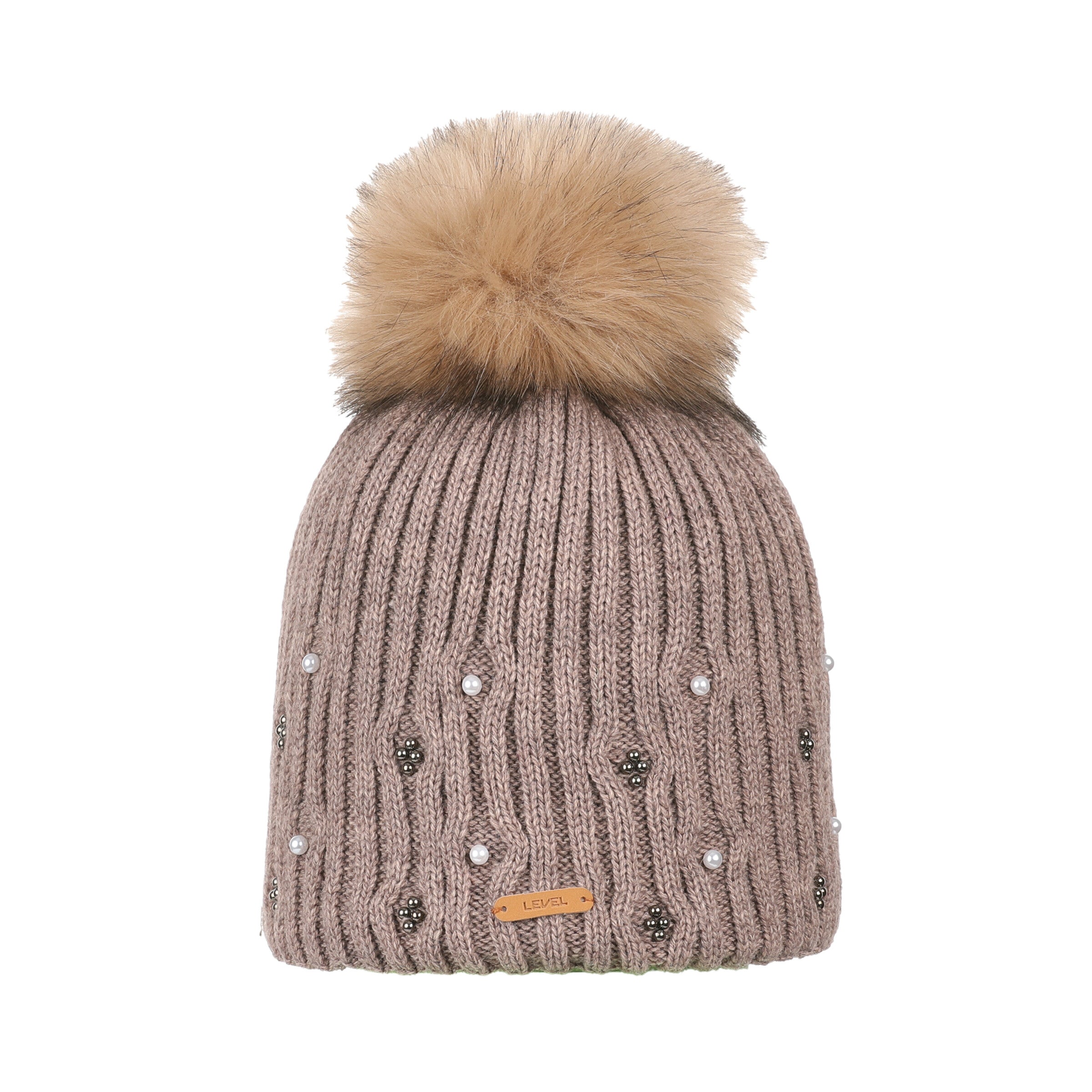 level-chic-beanie-berretto-donna-stile-alpino image 1