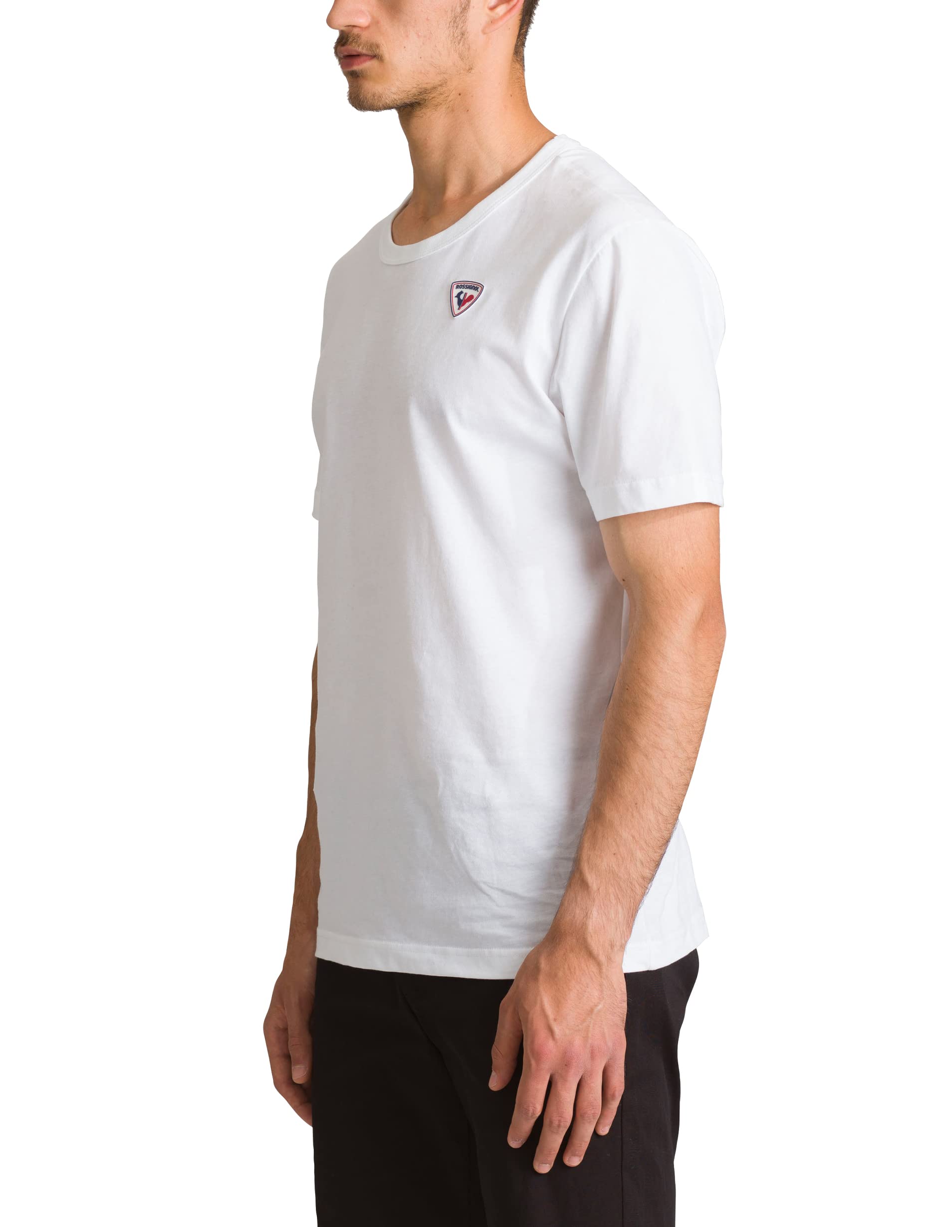 rossignol-logo-t-shirt-uomo-in-cotone-bianco-l image 2